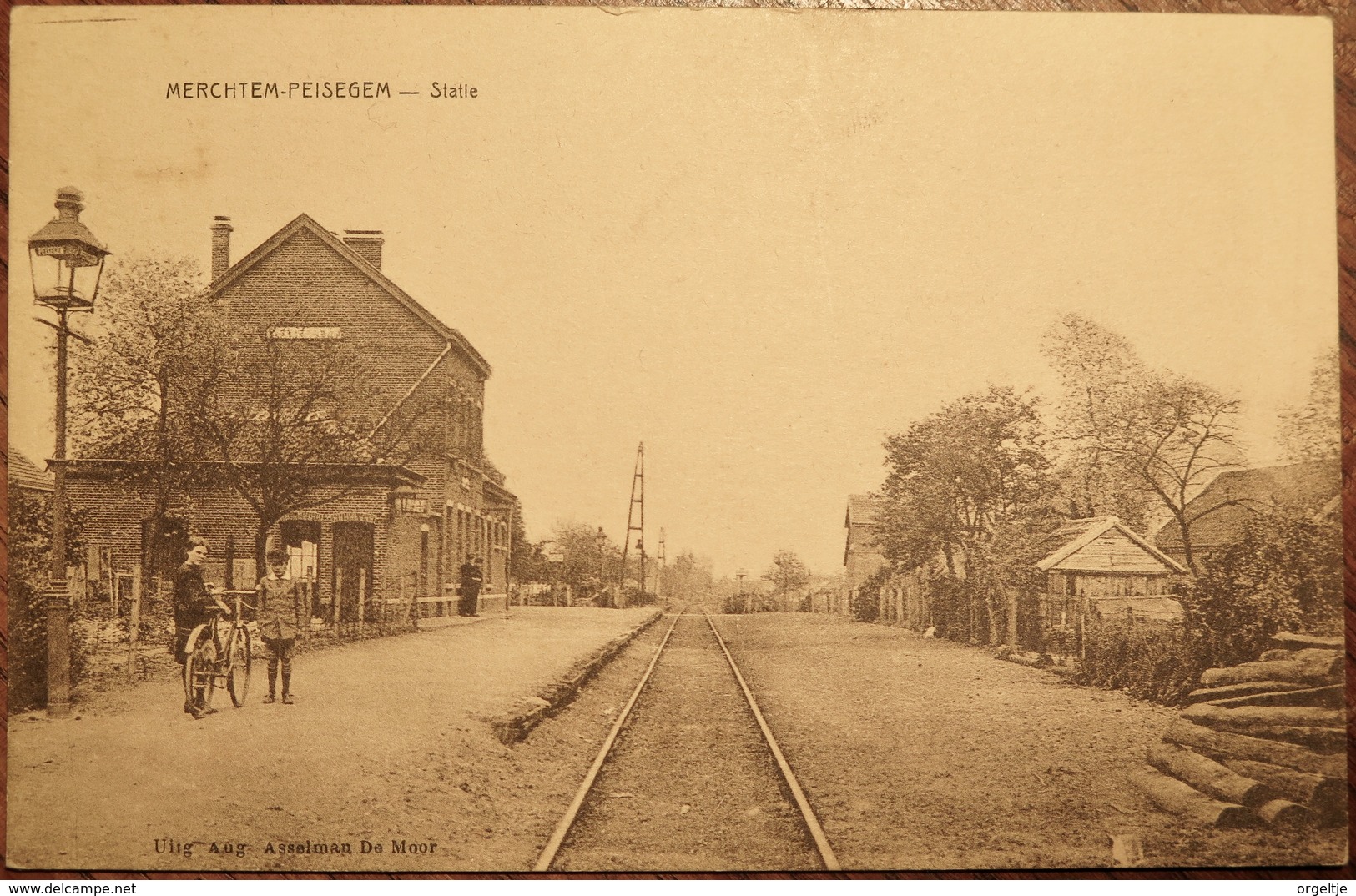 Merchtem-Peisegem Statie(station) Zeer Zeldzaam - Merchtem