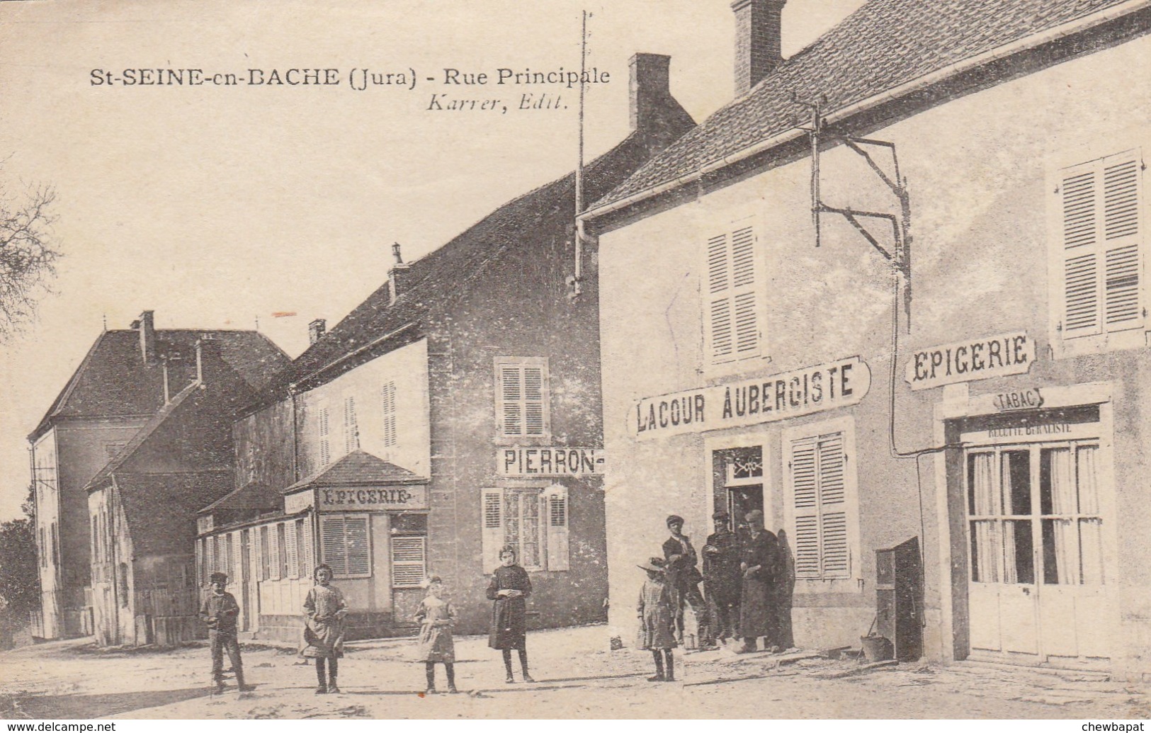 Saint Seine-en-Bache - Rue Principale - Altri & Non Classificati