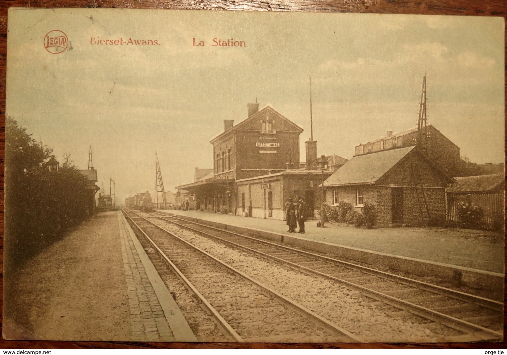 Bierset-Awans La Station(gare)1927 - Grâce-Hollogne