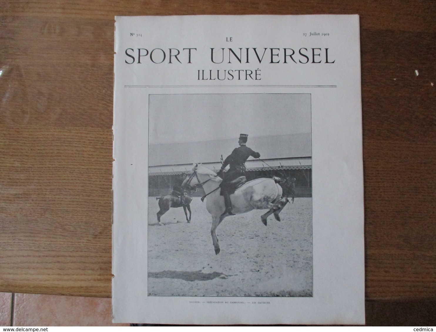 LE SPORT UNIVERSEL ILLUSTRE N°314 27 JUILLET 1902 VERRIE-SAUMUR,COURSE BRUXELLES-OSTENDE,LAVAL EXPOSITION CANINE - 1900 - 1949