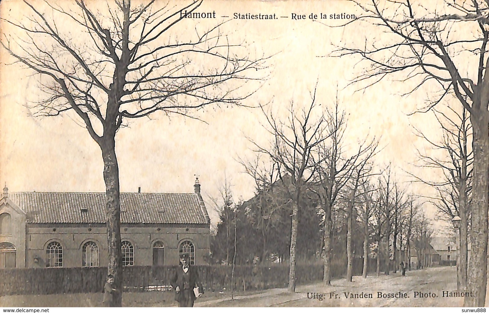 Hamont - Statiestraat - Rue De La Station (Uitg. Fr Vanden Bossche 1906) - Hamont-Achel