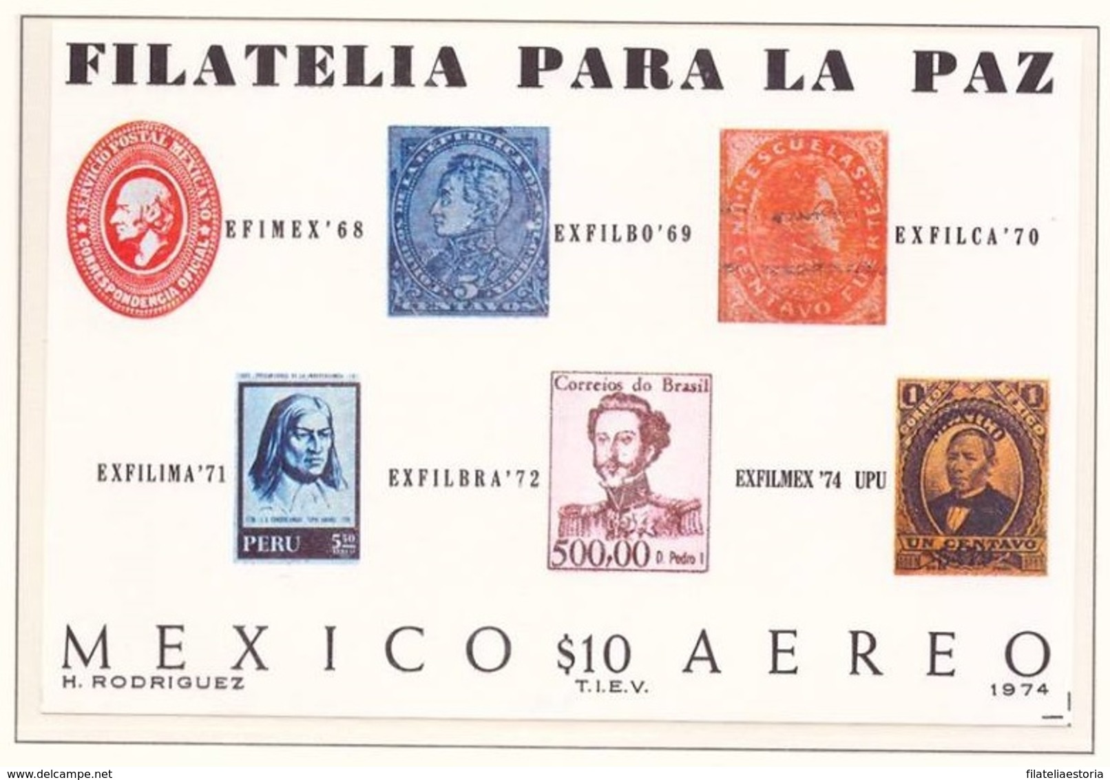 Mexique 1974 - MNH ** - UPU (UPU090) - UPU (Universal Postal Union)