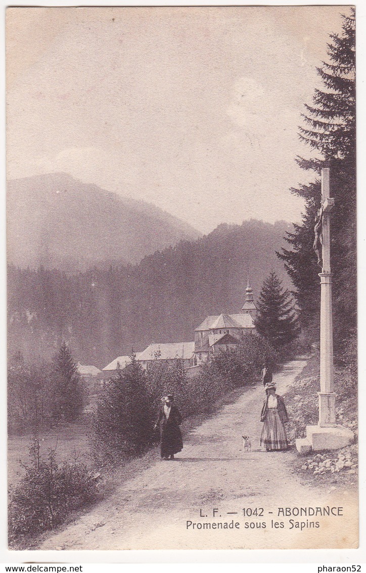 Abondance-promenade Sous Les Sapins - Abondance