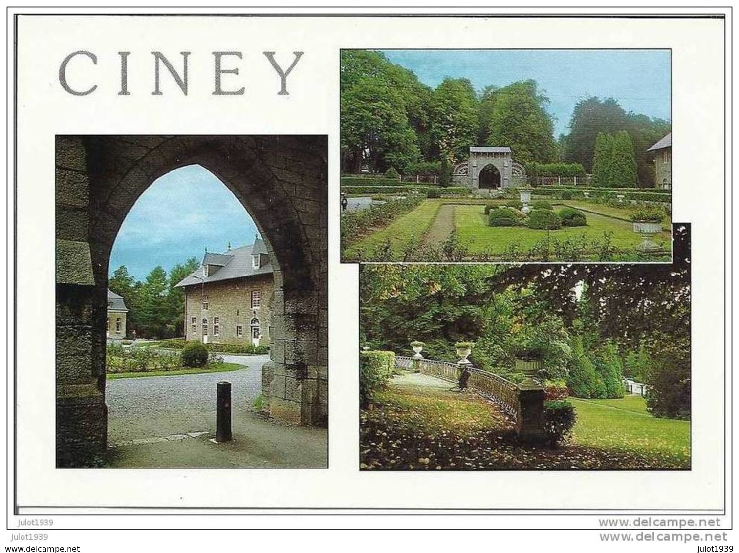 CINEY ..--  Parc Saint - Roch . Jardin . Balcon . Porche . - Ciney