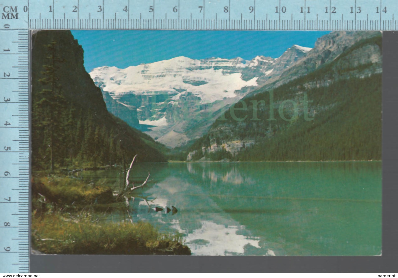 CPM - Canada   -Photo Prise Par Jimmie Shaw, "Lake Louise Et Victoria Glacier" Used In 1973 + Stamp - Autres & Non Classés