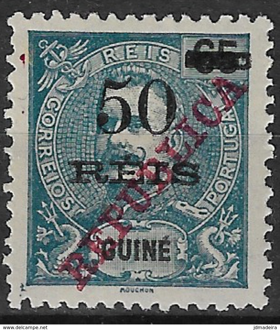 Portuguese Guinea – 1915 King Carlos Overprinted REPUBLICA - Portuguese Guinea