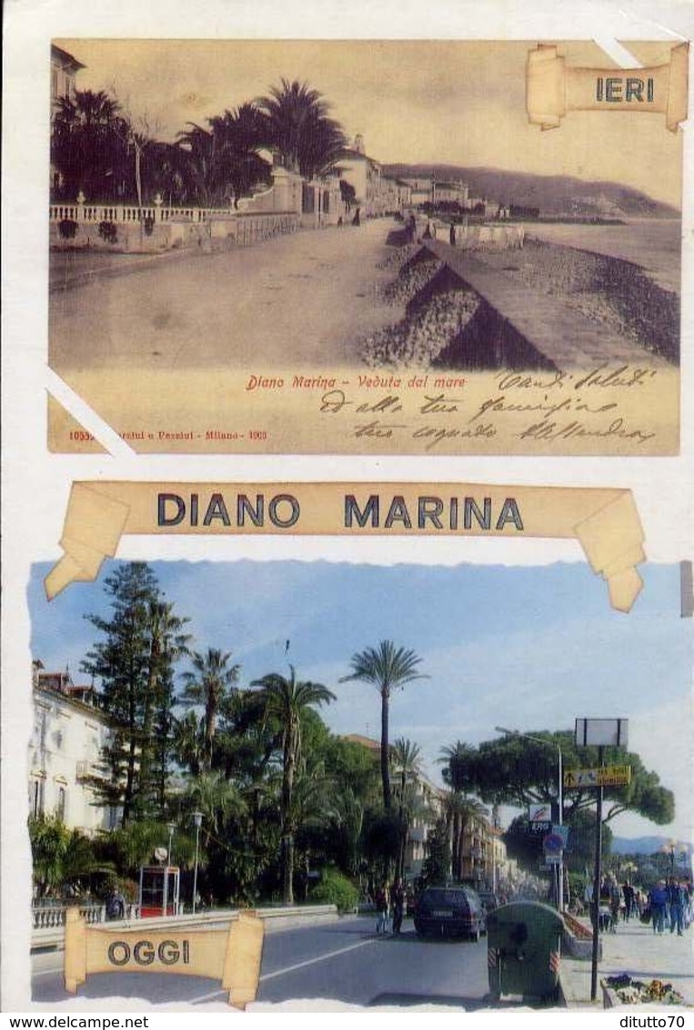 Diano Marina - Ieri - Oggi - Formato Grande Viaggiata – E 9 - Imperia