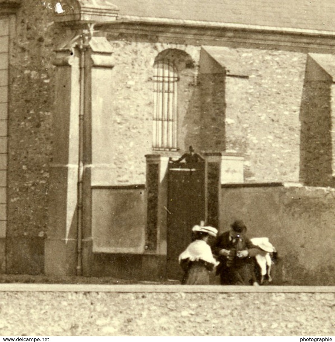 France Yvelines Village De Vélizy Eglise Ancienne Photo Villeneuve 1900 - Anciennes (Av. 1900)