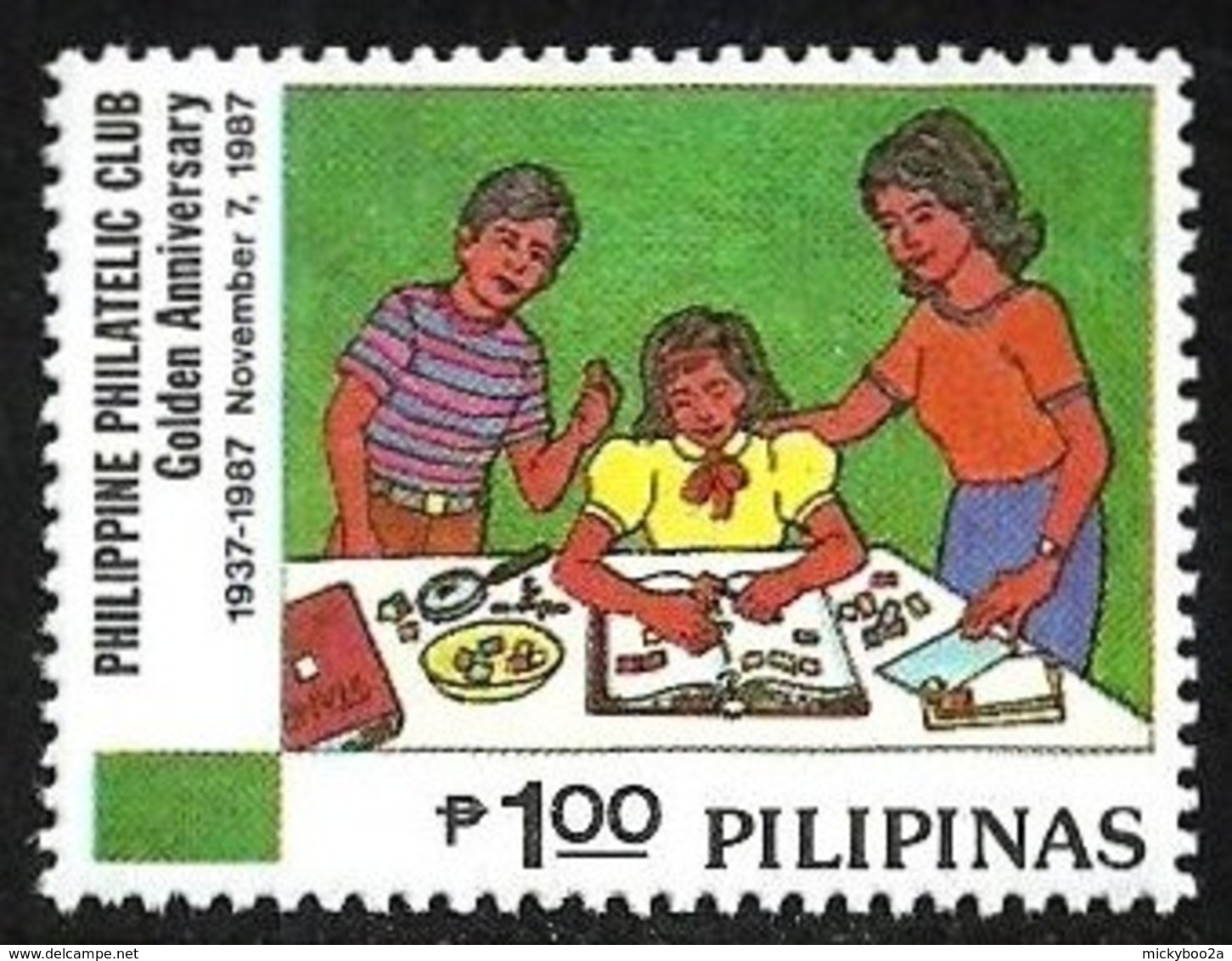 PHILIPPINES 1987 PHILATELIC CLUB STAMP COLLECTING SET MNH - Philippines
