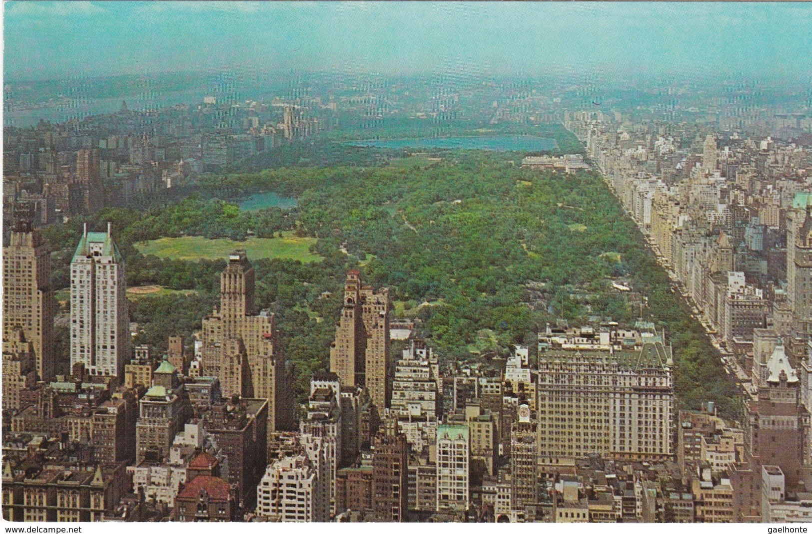 1228 NEW YORK CITY - CENTRAL PARK AS SEEN FROM THE RCA OBSERVATORY - Central Park