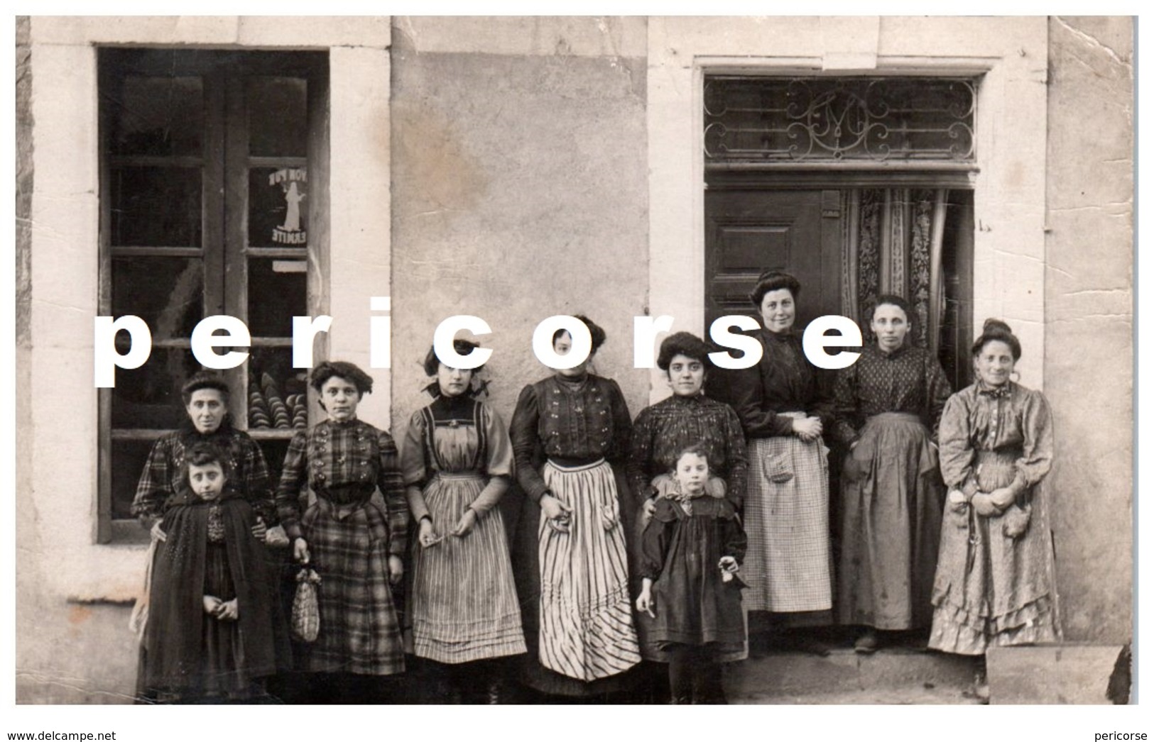 30   Epicerie  Carte Photo - Bessèges