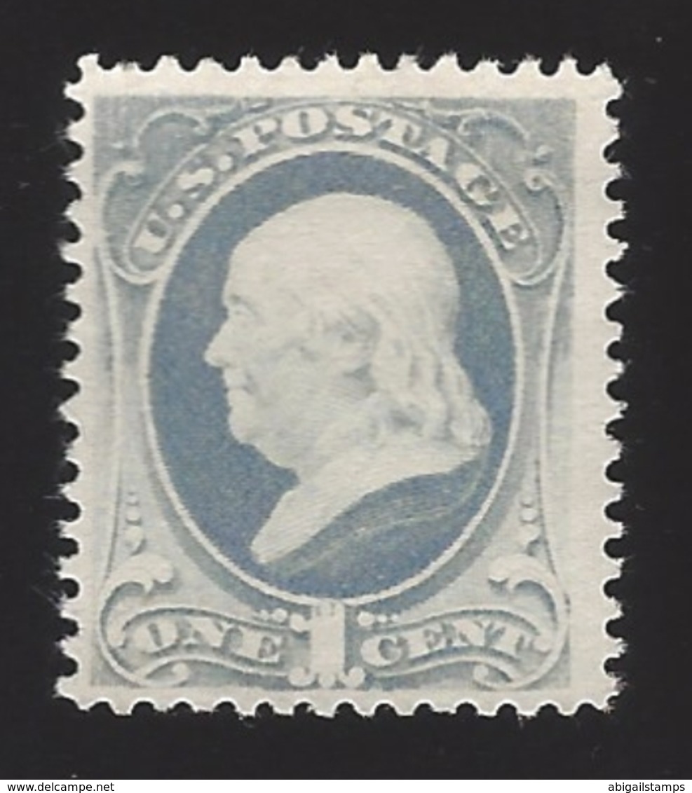 US #206 1881-82 Gray Blue Perf 12 Mint NG F-VF SCV $21 - Unused Stamps