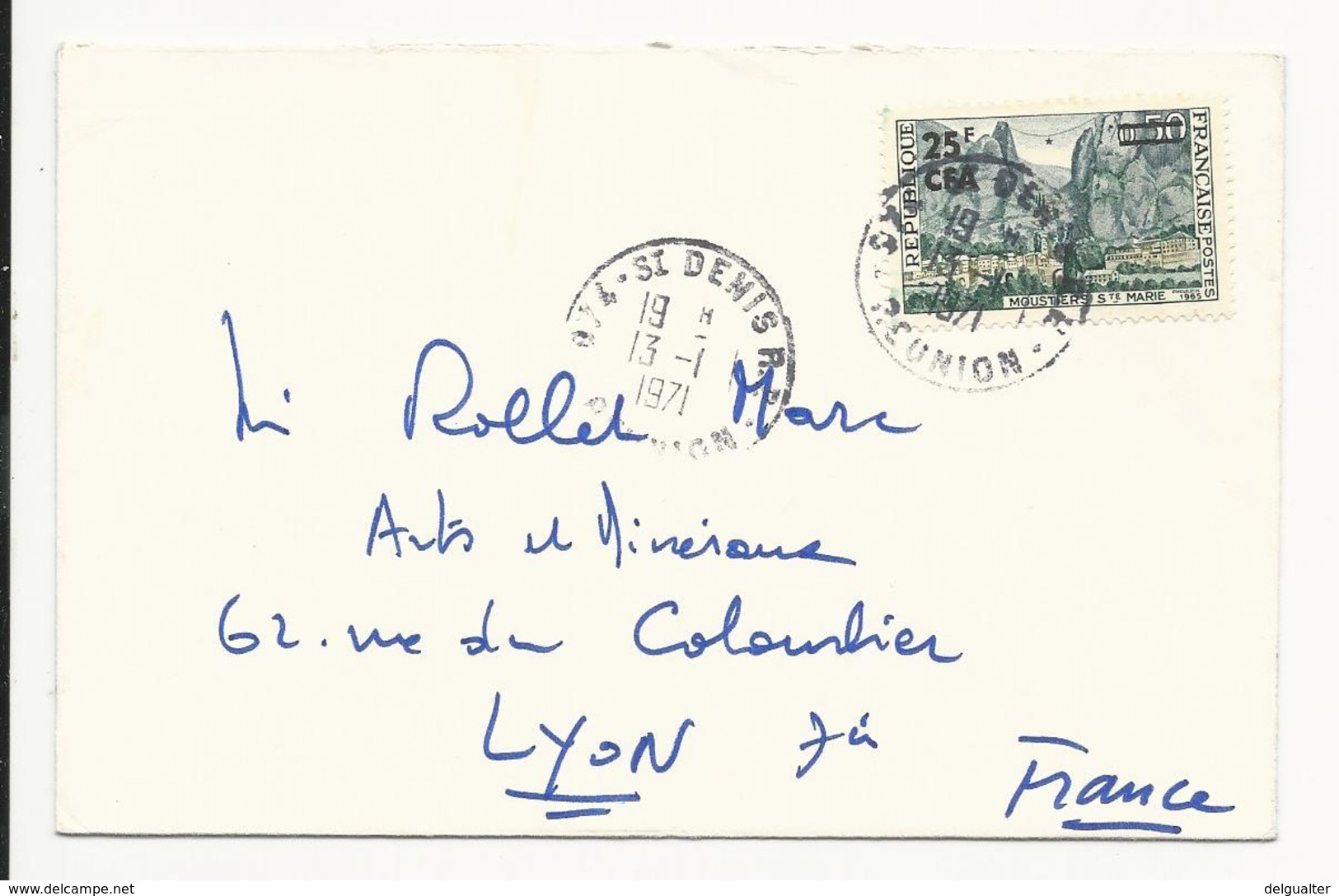 Cover * Reunion * 1971 - Lettres & Documents