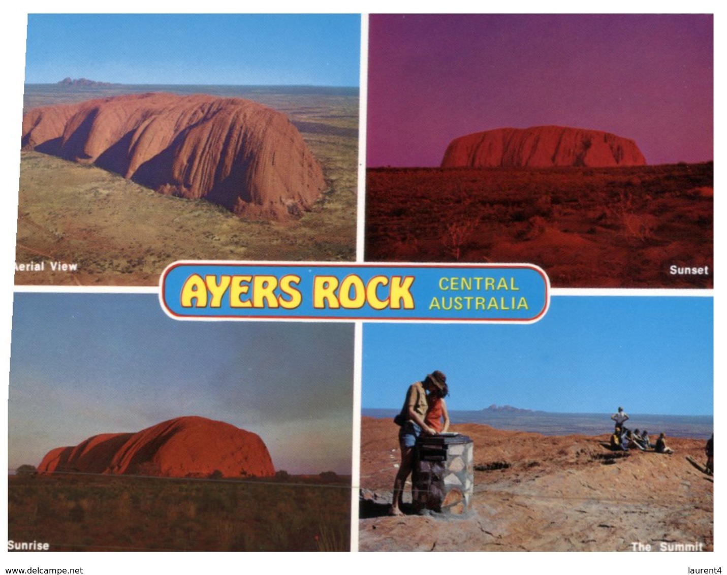 (222)  Australia - NT- Ayers Rock (Uluru) - Uluru & The Olgas