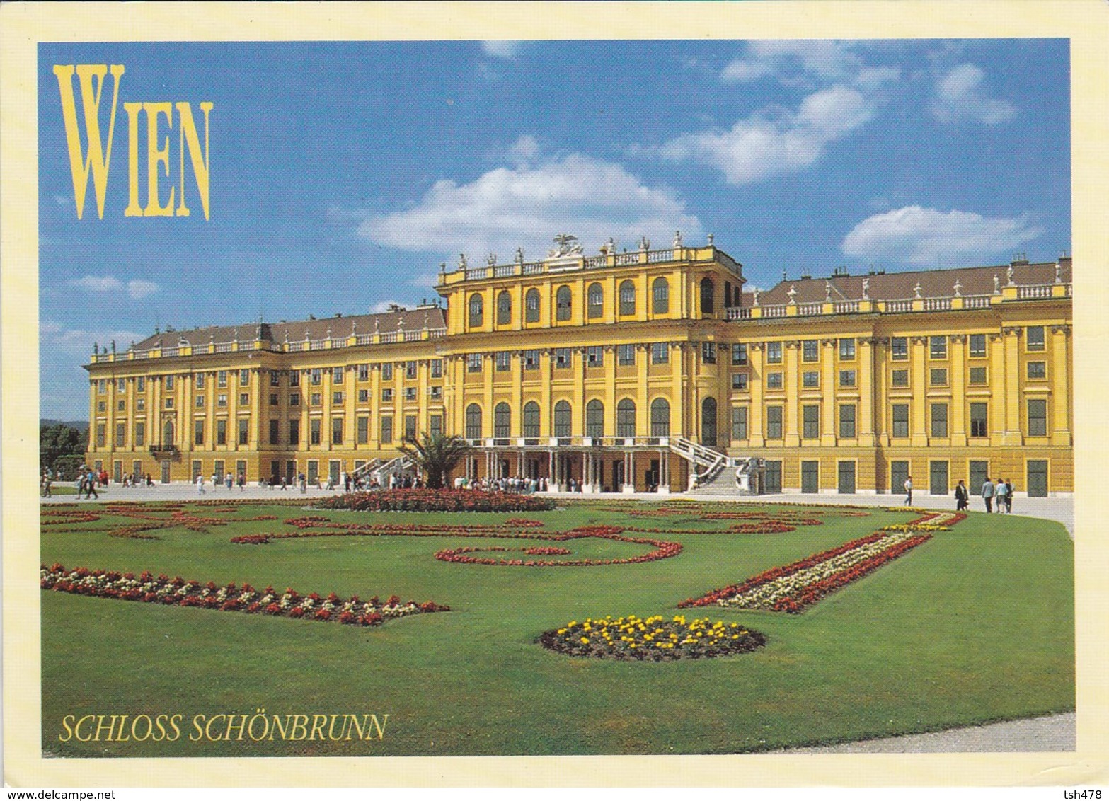 AUTRICHE--WIEN-----schloss Schônbrunn--voir 2 Scans - Château De Schönbrunn