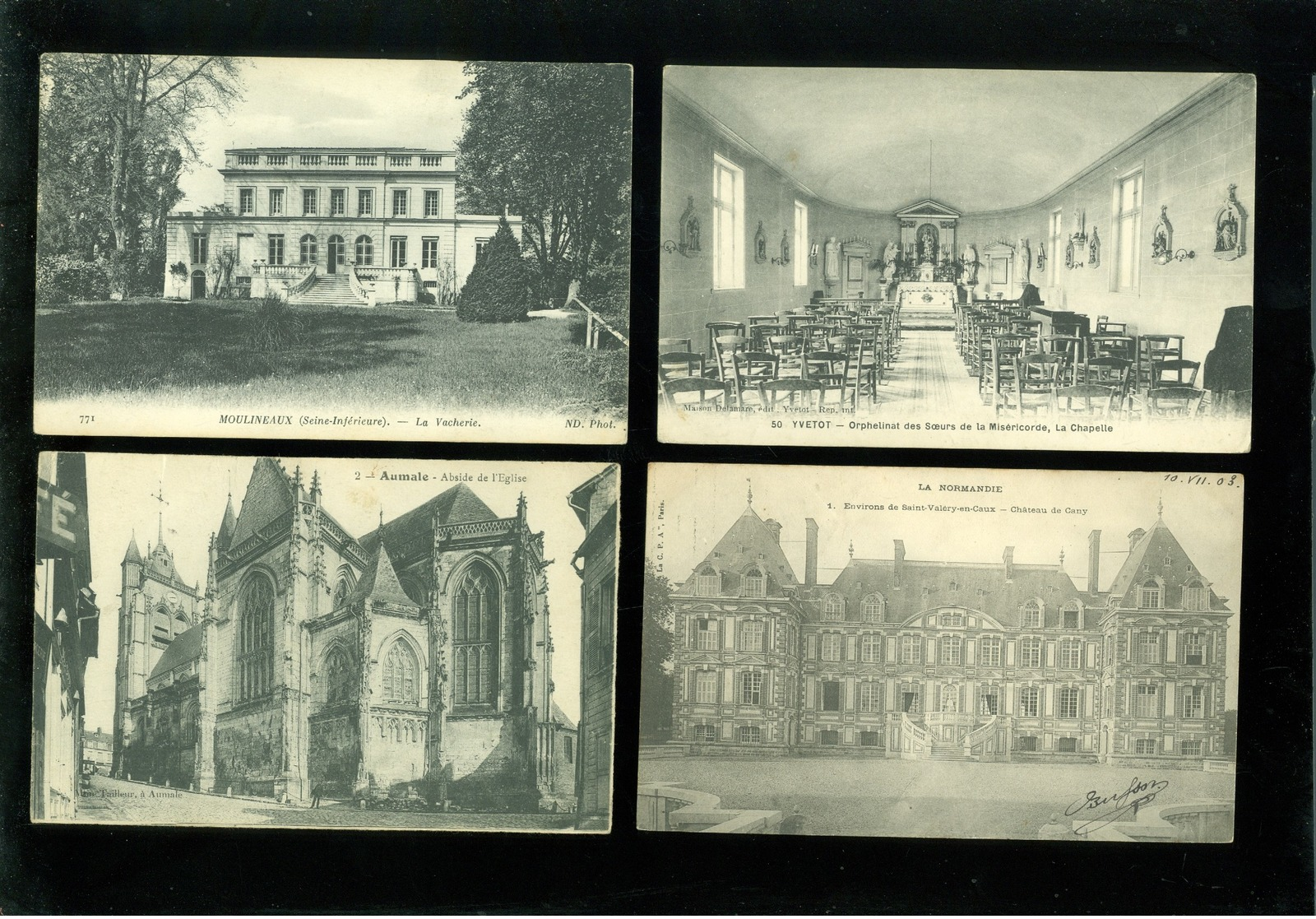 Beau lot de 60 cartes postales de France  Seine - Maritime   Mooi lot van 60 postkaarten van Frankrijk ( 76 ) - 60 scans