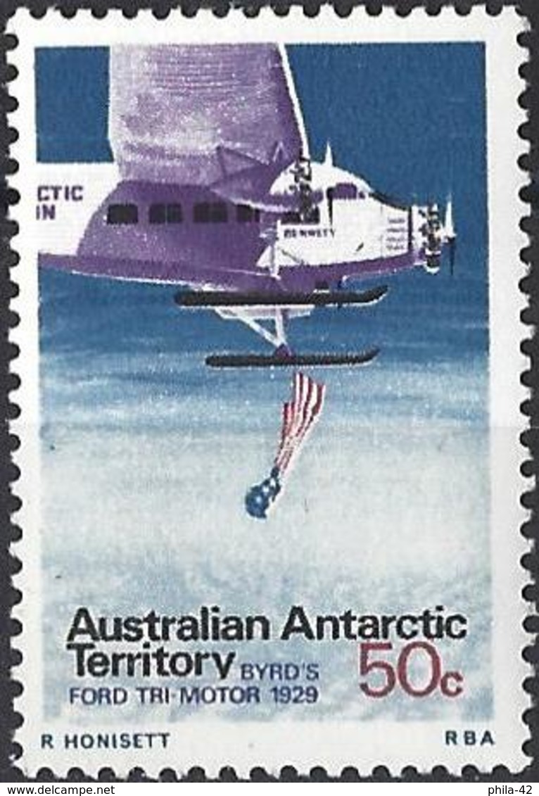 Australian Antarctic Territory 1973 - Seaplane Byrd's Ford ( Mi 33 - YT 33 ) MNH** - Neufs