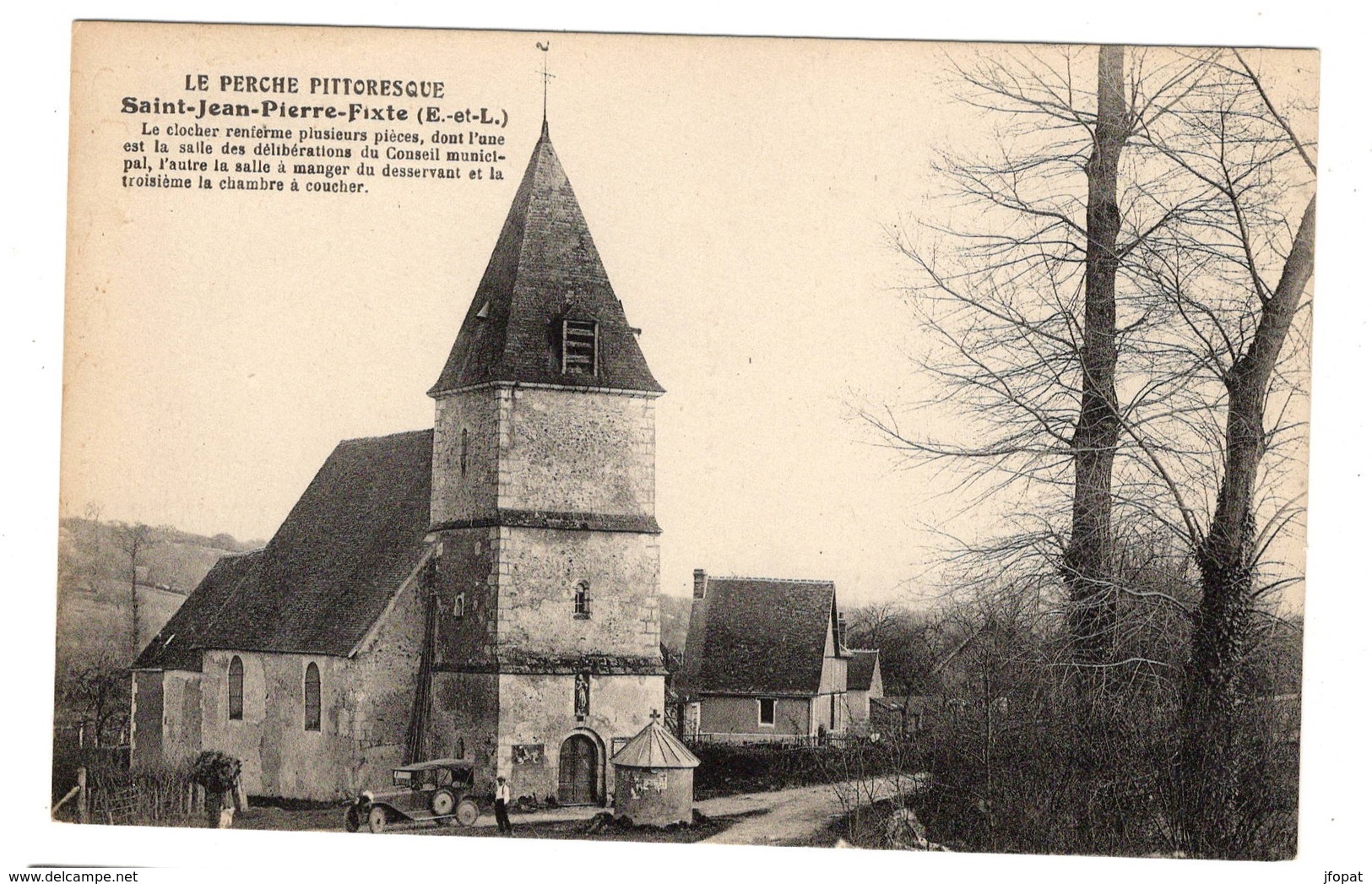 28 EURE ET LOIR - SAINT JEAN PIERRE FIXTE Eglise - Autres & Non Classés