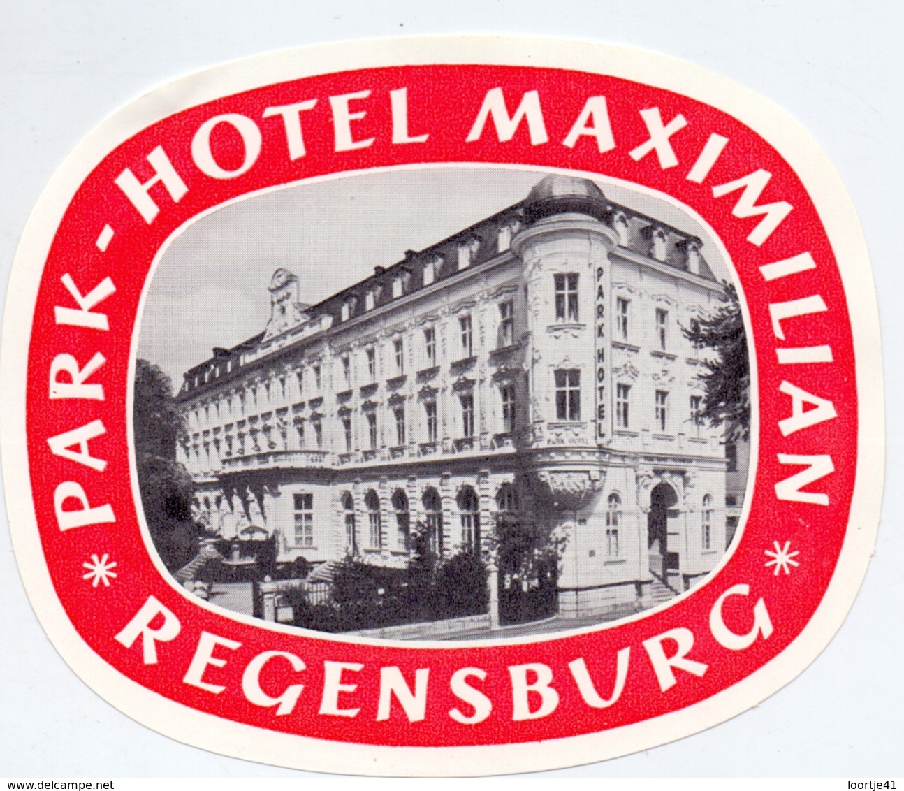 Etiket Etiquette - Park Hotel Maximilian - Regensburg - Etiquettes D'hotels