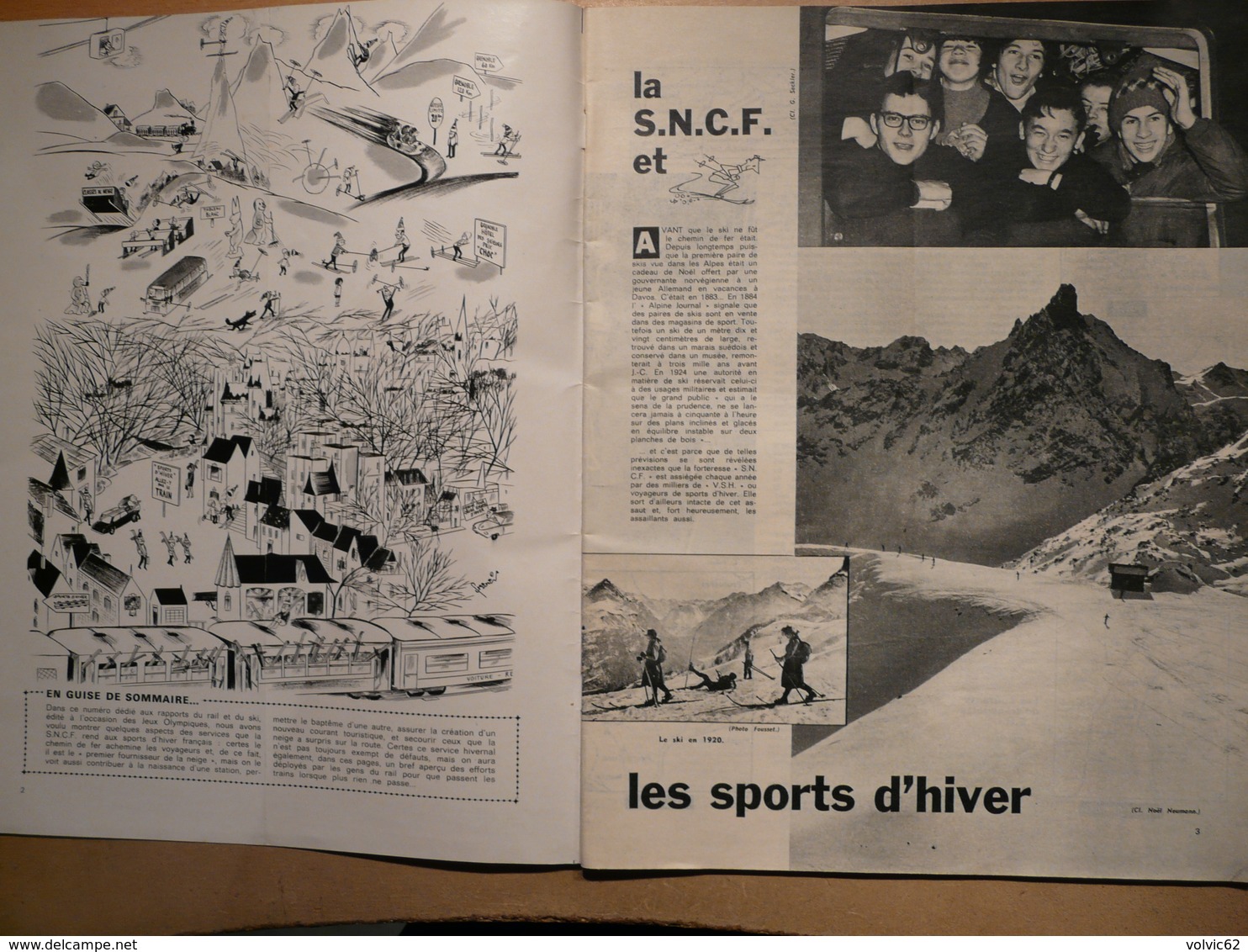 Vie Du Rail 1132 1968 Sports Hiver Artouste Chamonix Le Corbier Bourg St Maurice Flaine Alpe Huez Les Prodains - Eisenbahnen & Bahnwesen
