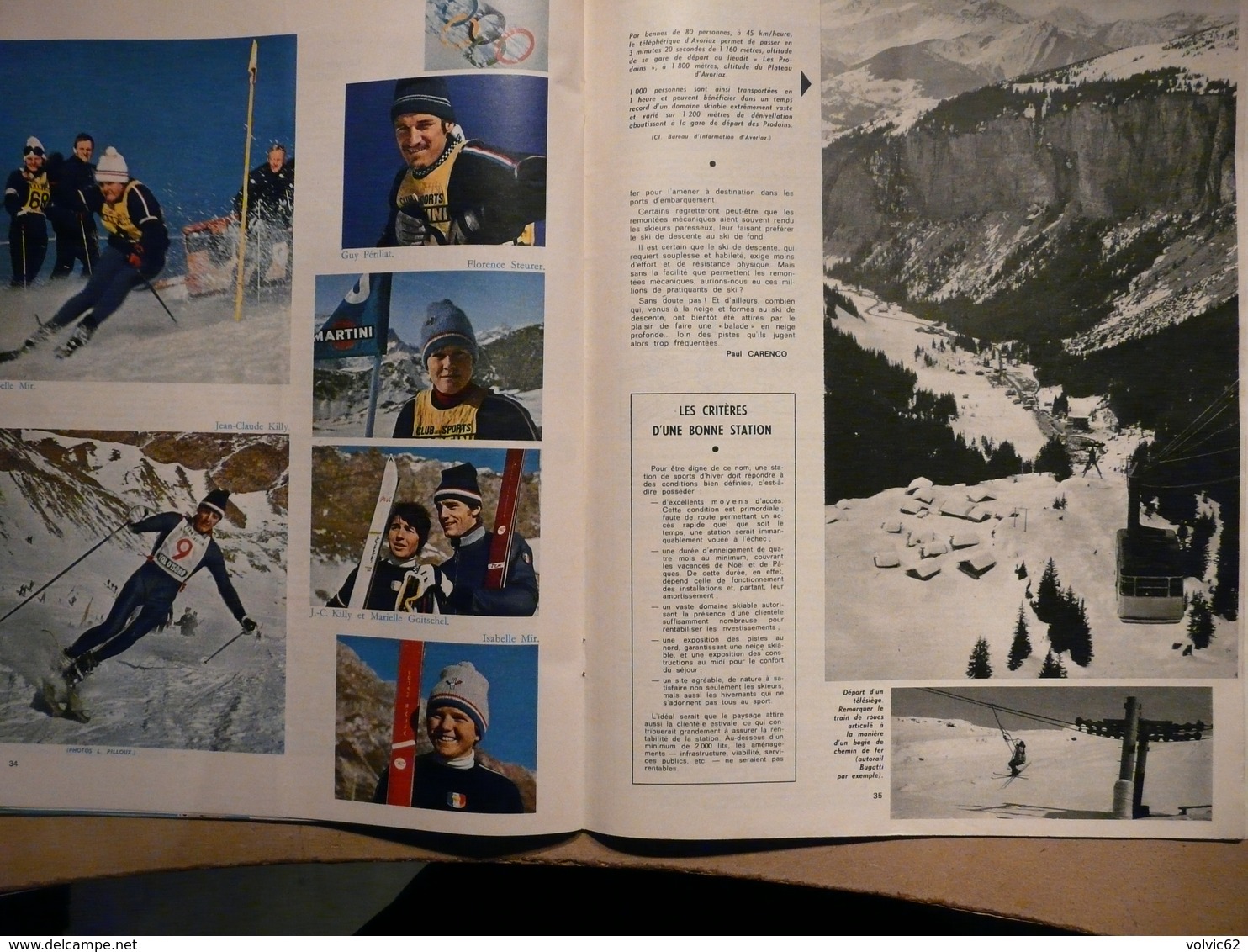 Vie du Rail 1132 1968 Sports hiver Artouste chamonix le corbier bourg St maurice flaine alpe huez les prodains