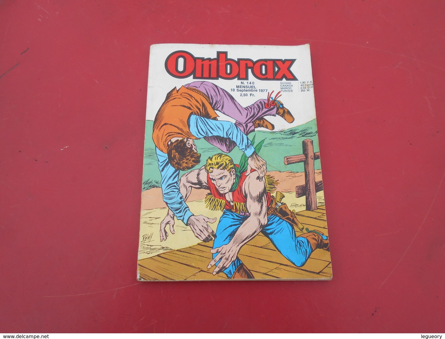 Ombrax  N° 140 10 Septembre 1977 - Ombrax