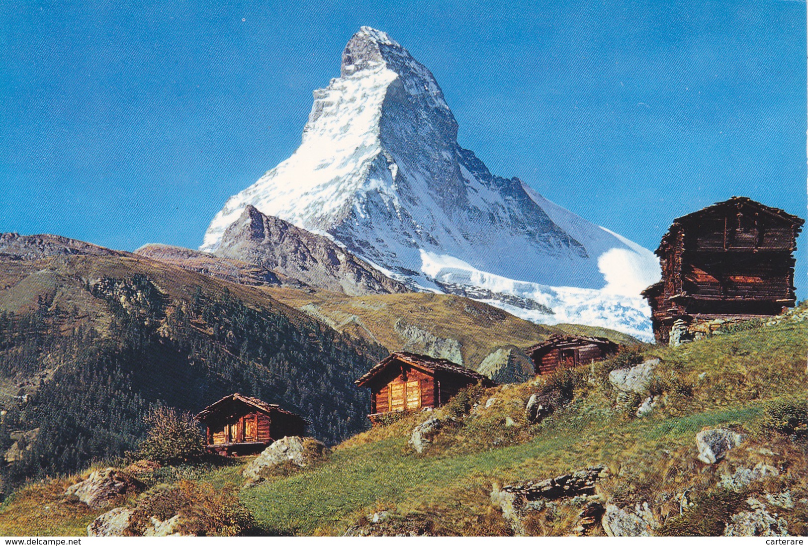 SUISSE,SCHWEIZ,SVIZZERA,S WITZERLAND,HELVETIA,SWISS , MATTERHORN,chalet,refuge, Montagne - Matt