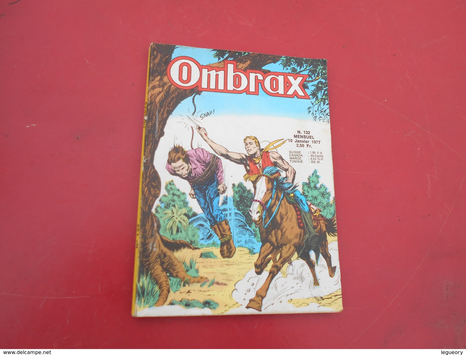 Ombrax N° 132 10 Janvier 1977 - Ombrax