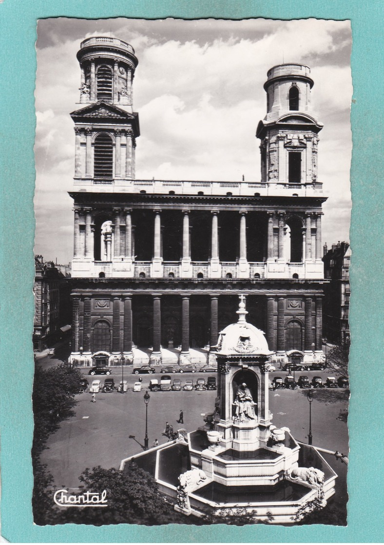 Old Post Card Of Saint Sulpice Et La Fontaine,6th Arrondissement Of Paris.,R80. - District 06