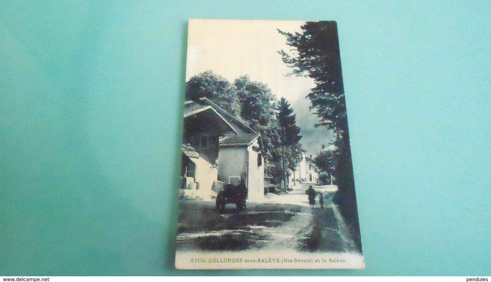 74	CARTE DE 	COLLONGES SOUS SALEVE	N° DE CASIER 	1169 K - Autres & Non Classés