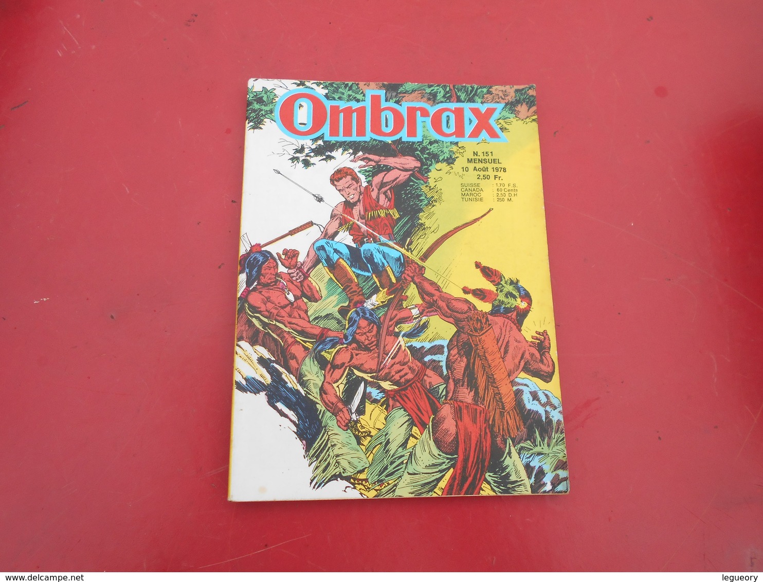 Ombrax N° 151 10 Aout 1978 - Ombrax