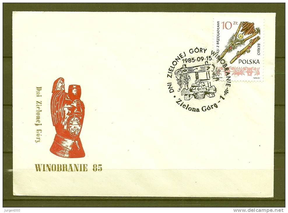 POLSKA, 15/09/1985 Zielonej Gory Winobranie - Zielona Gora  (GA3307) - Wines & Alcohols