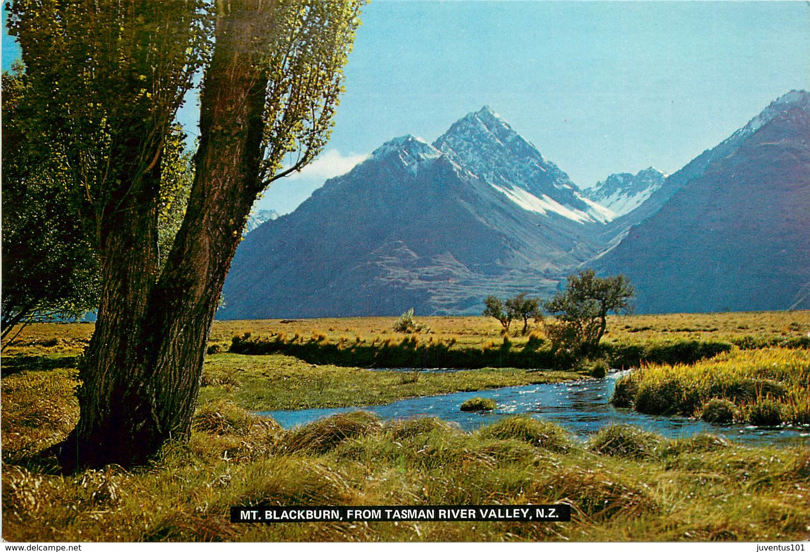 CPSM Nouvelle Zélande-Mt Blackburn,from Tasman River Valley                                 L2722 - Neuseeland