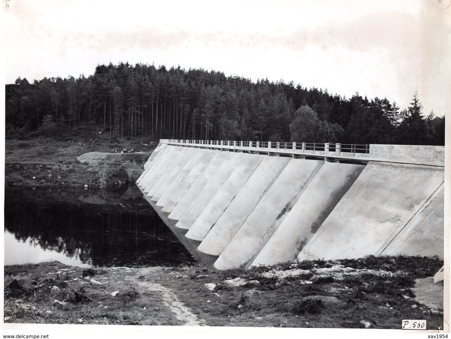 9 PHOTOS  De Chantiers De BARRAGES HYDROELECTRIQUES Construits Dans Les Années 35/45 - Albums & Collections