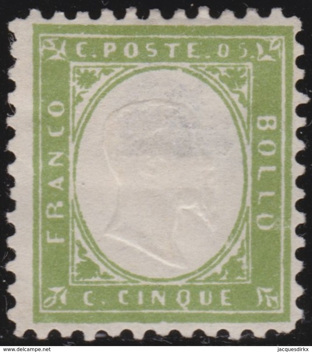 Sardinia       .  Yvert    .     10      .    *   .   Mint-hinged   .    /   .   Neuf Avec Charniere - Sardegna