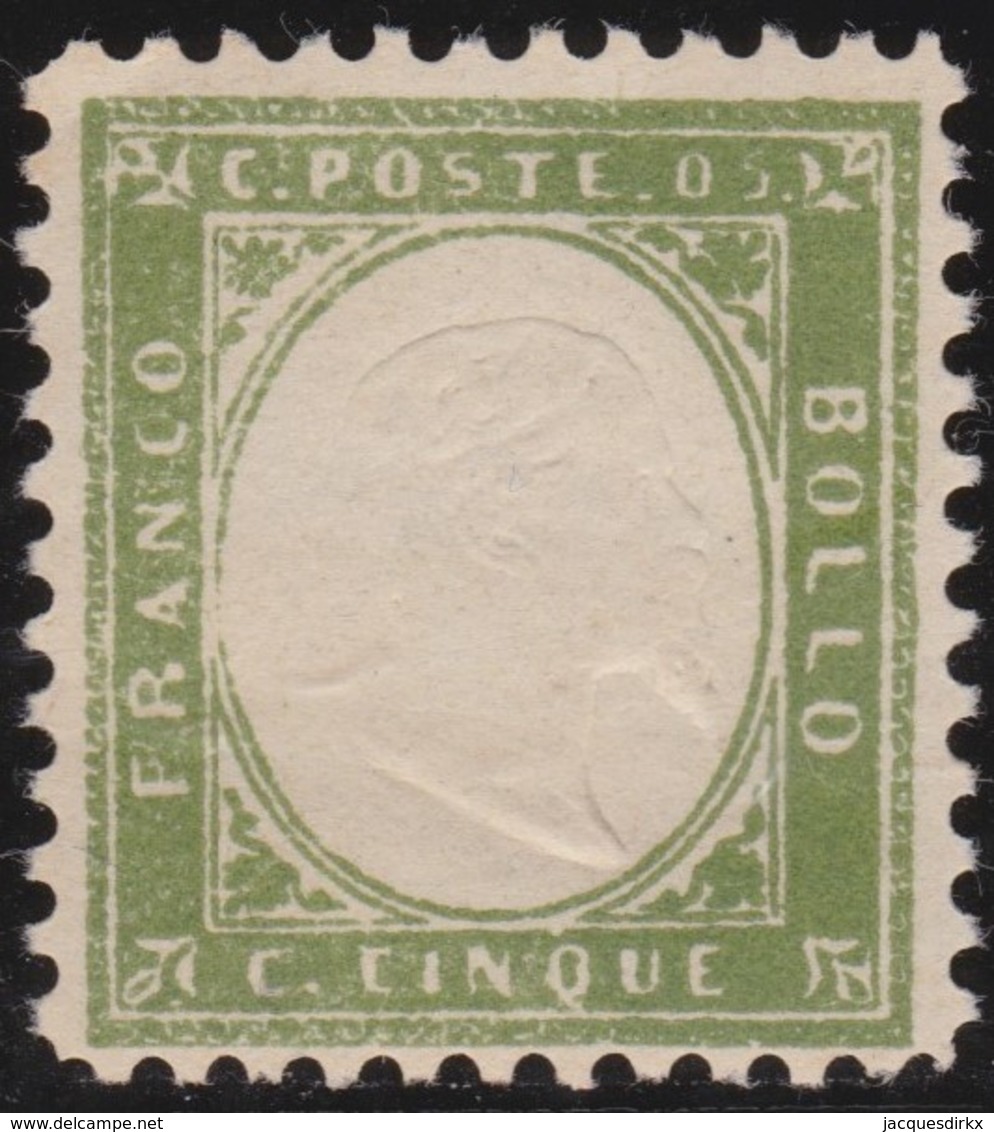 Sardinia     .  Yvert    .     10   .    *   .   Mint-hinged   .    /   .   Neuf Avec Charniere - Sardinië