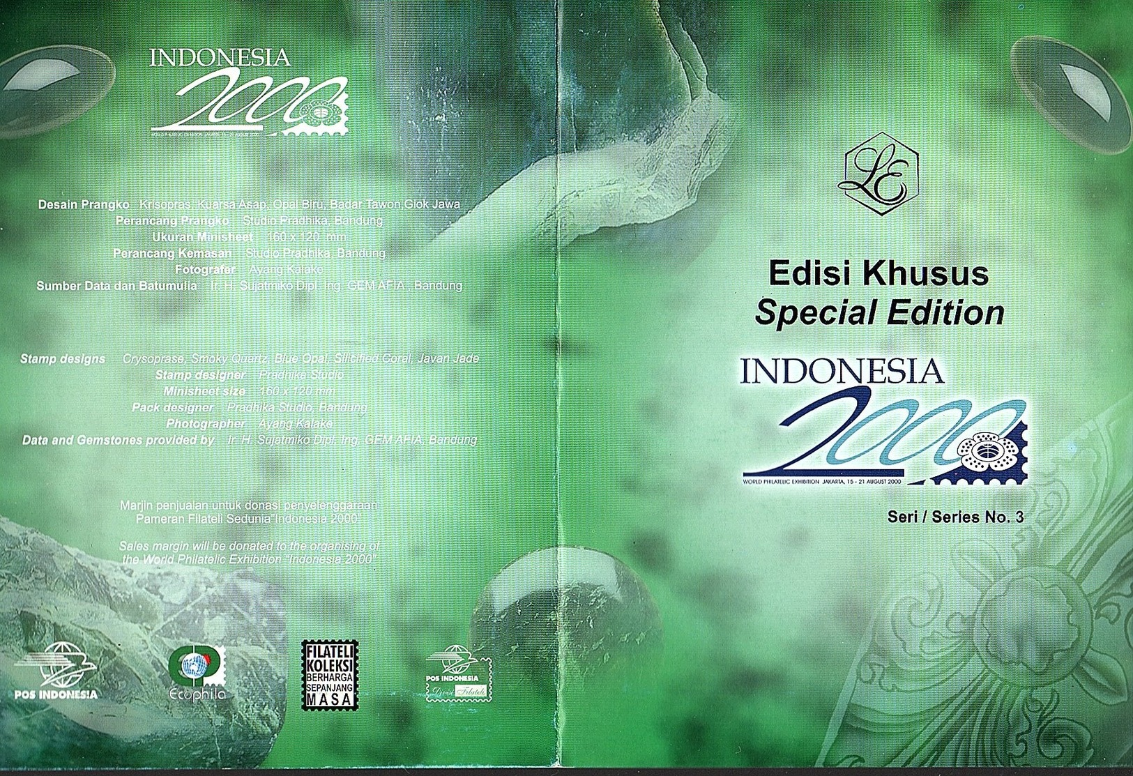 Precious Stones Special Folder Edisi Khusus 1999 (111) - Indonesië