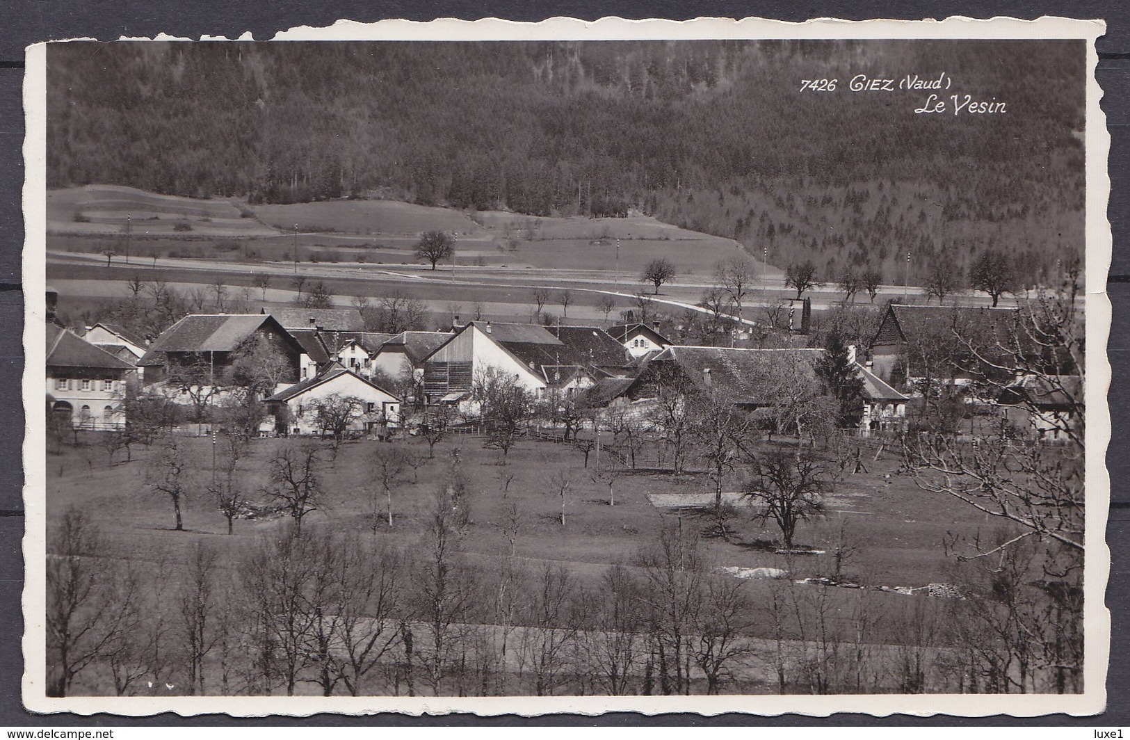 SWITZERLAND  ,  GIEZ  ,  OLD POSTCARD - Giez