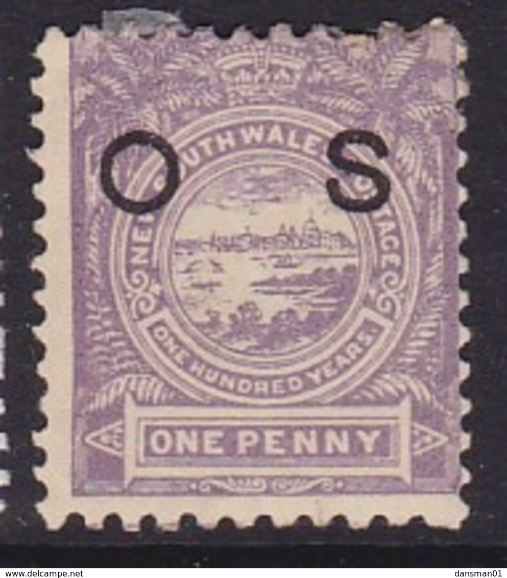 New South Wales 1888 SG O39 Mint Hinged P.11x12 - Neufs