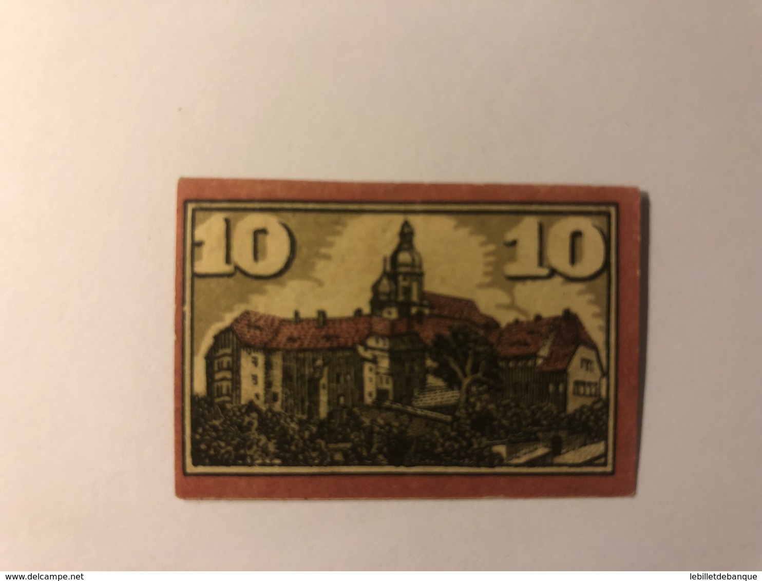 Allemagne Notgeld Dippoldswalde 10 Pfennig - Collections