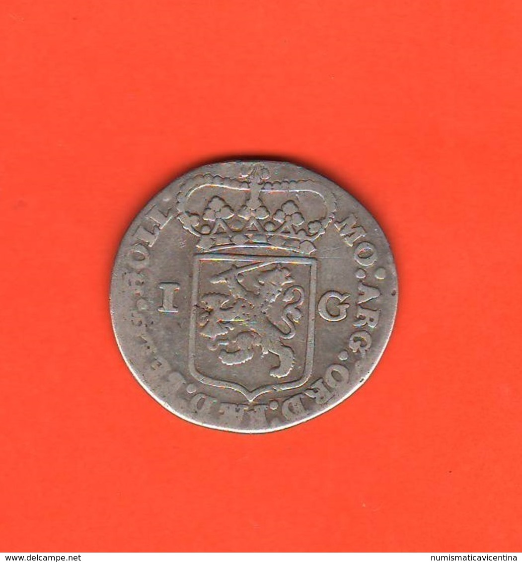 1 Gulden 1794 Olanda Neherland Holland Province - …-1795 : Periodo Antico