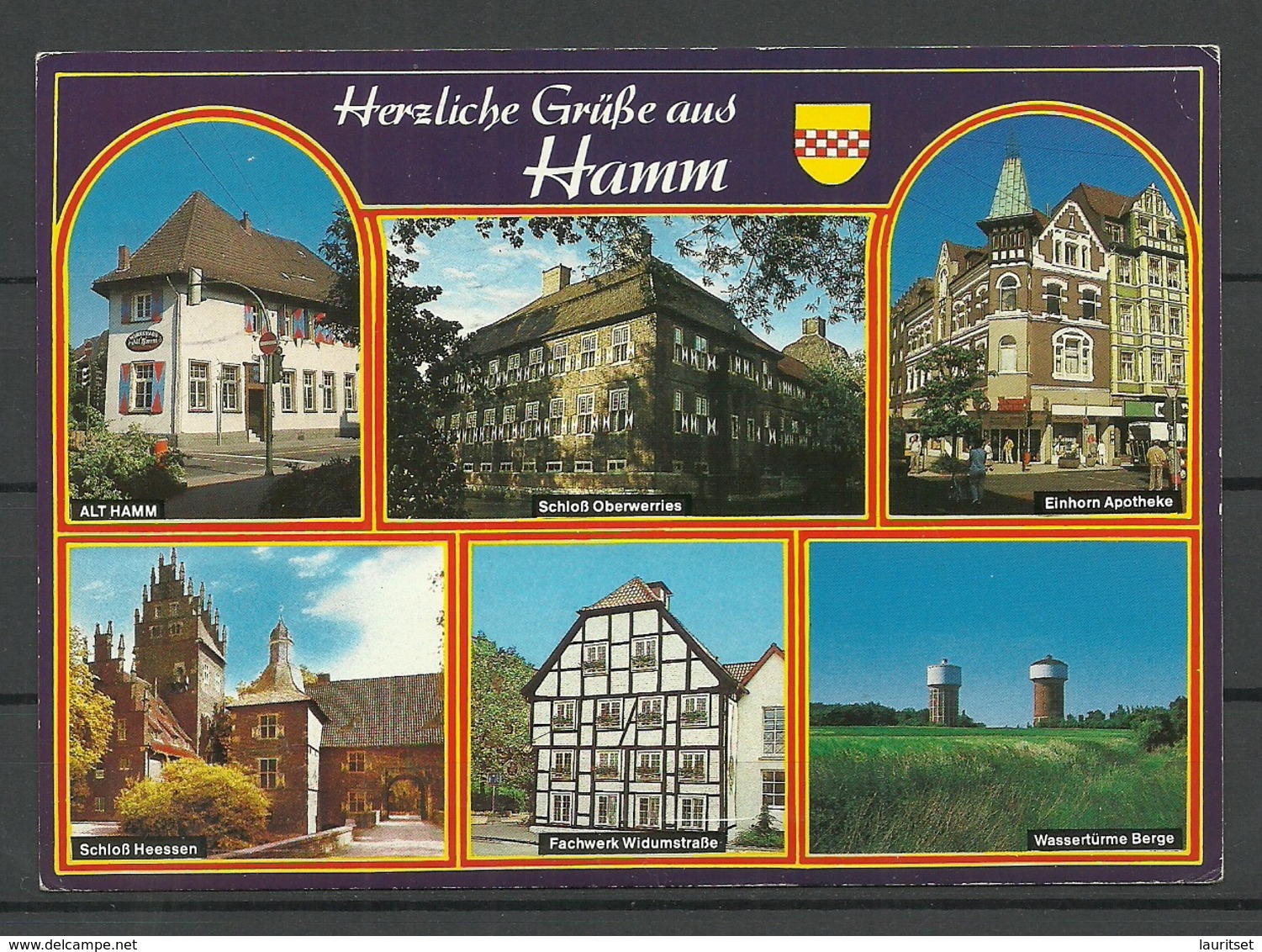 Deutschland HAMM Sent 1992 With Stamp - Hamm