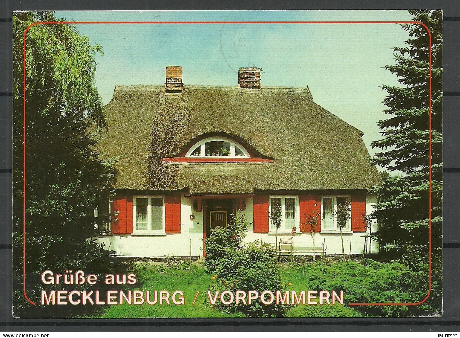 Germany Mecklenburg-Vorpommern Sent 1992 With Stamp - Autres & Non Classés