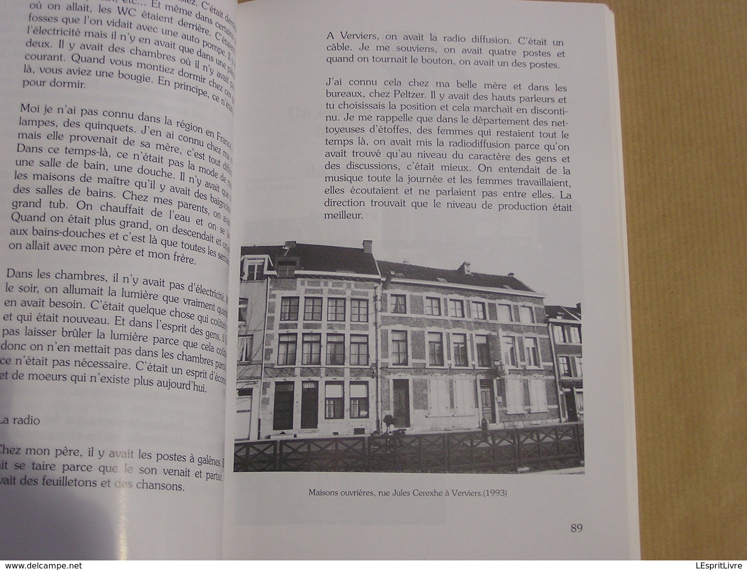 VERVIERS ET SES INDUSTRIES Des Travailleurs Témoignent Régionalisme Liège Industrie Textile Laine Ouvrier Usine Tissage