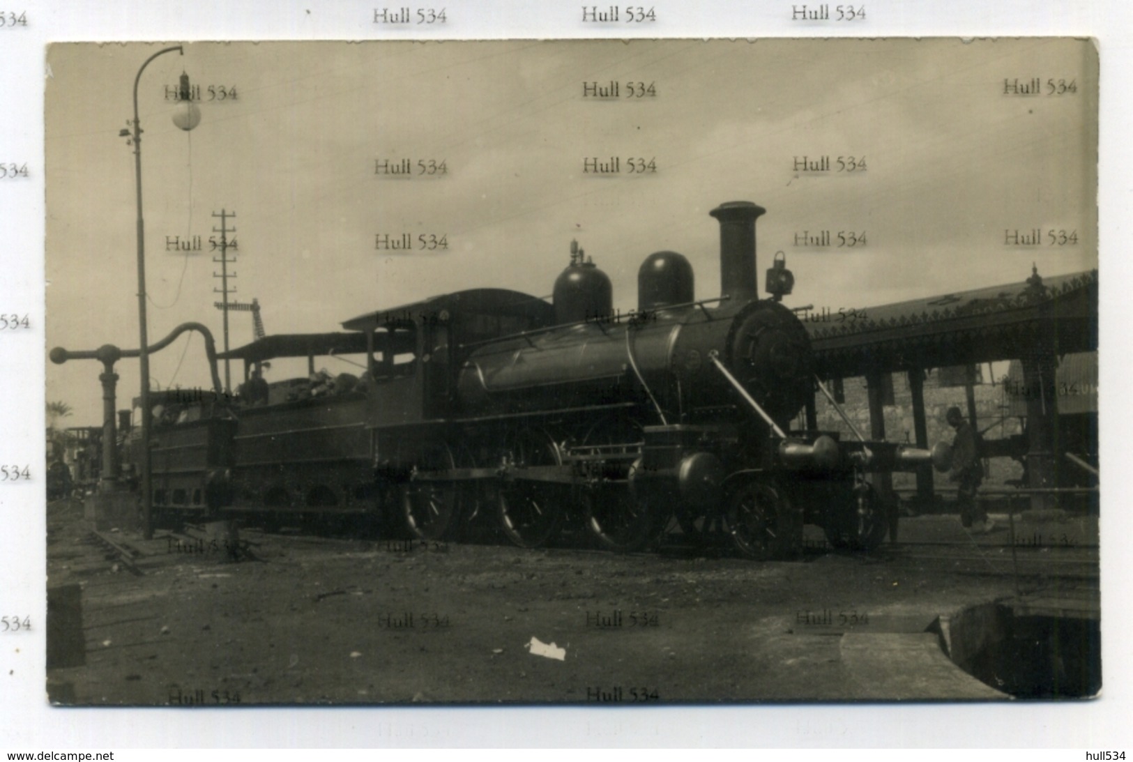 Egypt Egyptian Government Railway Locomotive 1910s Era Postcard Locomotive Publishing Co. - Other & Unclassified