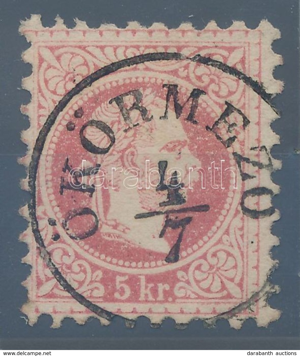 O 1867 5kr Luxus 'ÖKÖRMEZŐ' (Kárpátalja) Bélyegzéssel (Gudlin 600 Pont) - Altri & Non Classificati