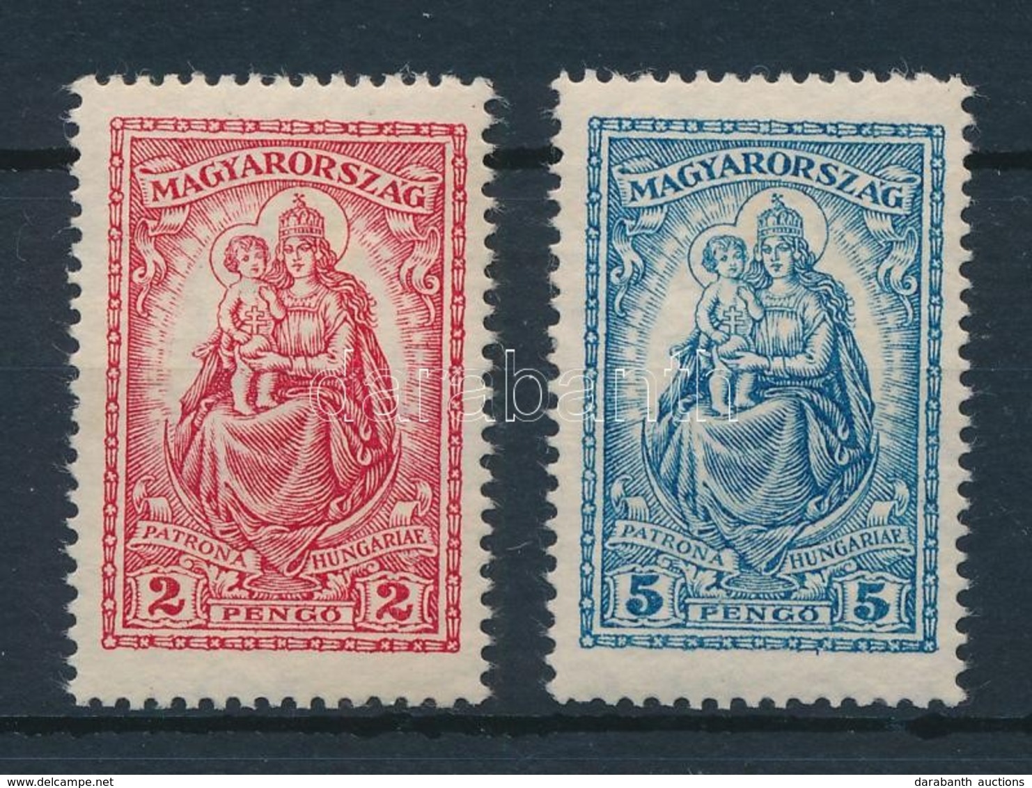 ** 1926 Keskeny Madonna 2K, 5K (21.000) - Autres & Non Classés