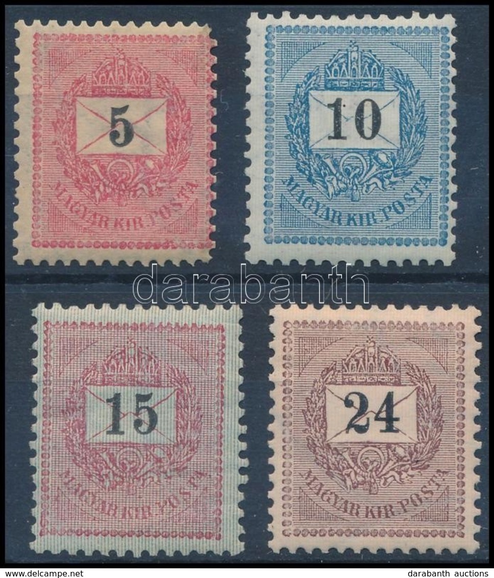 ** 1898 5kr, 10kr, 15kr, 24kr (14.200) - Autres & Non Classés