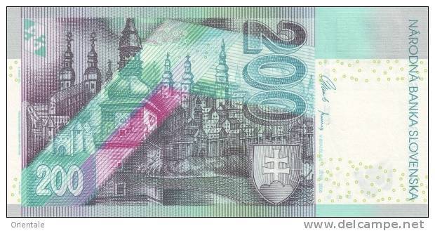 SLOVAKIA P. 45 200 K 2006 UNC - Slovaquie