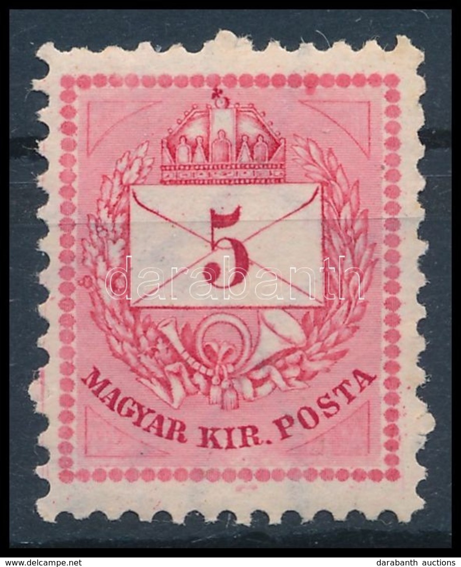 ** 1881 5kr Festékfoltok - Altri & Non Classificati